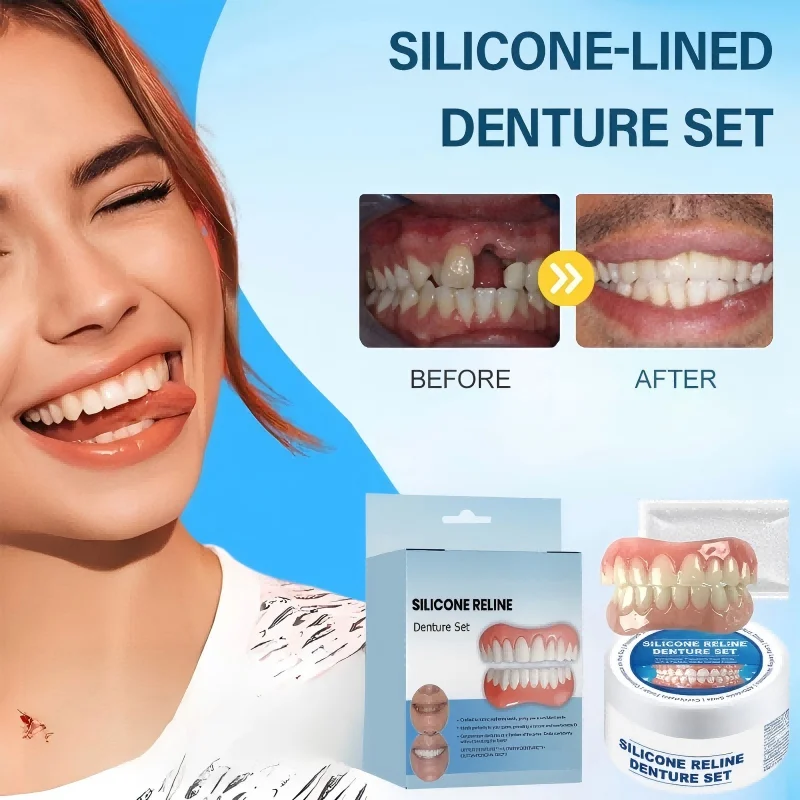 

Dental Denture Finishing Kit Comfortable and Beautiful Perfect Smile Perfect Smile Beauty Kit