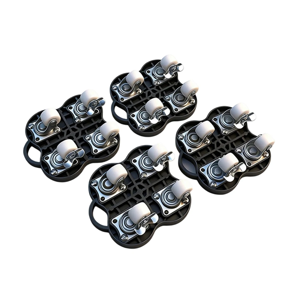 Anti-Slip Pad 360 Caster Low Physical Effort Reinforced ABS Components Reinforced PP Construction ABS PP Carbon Steel