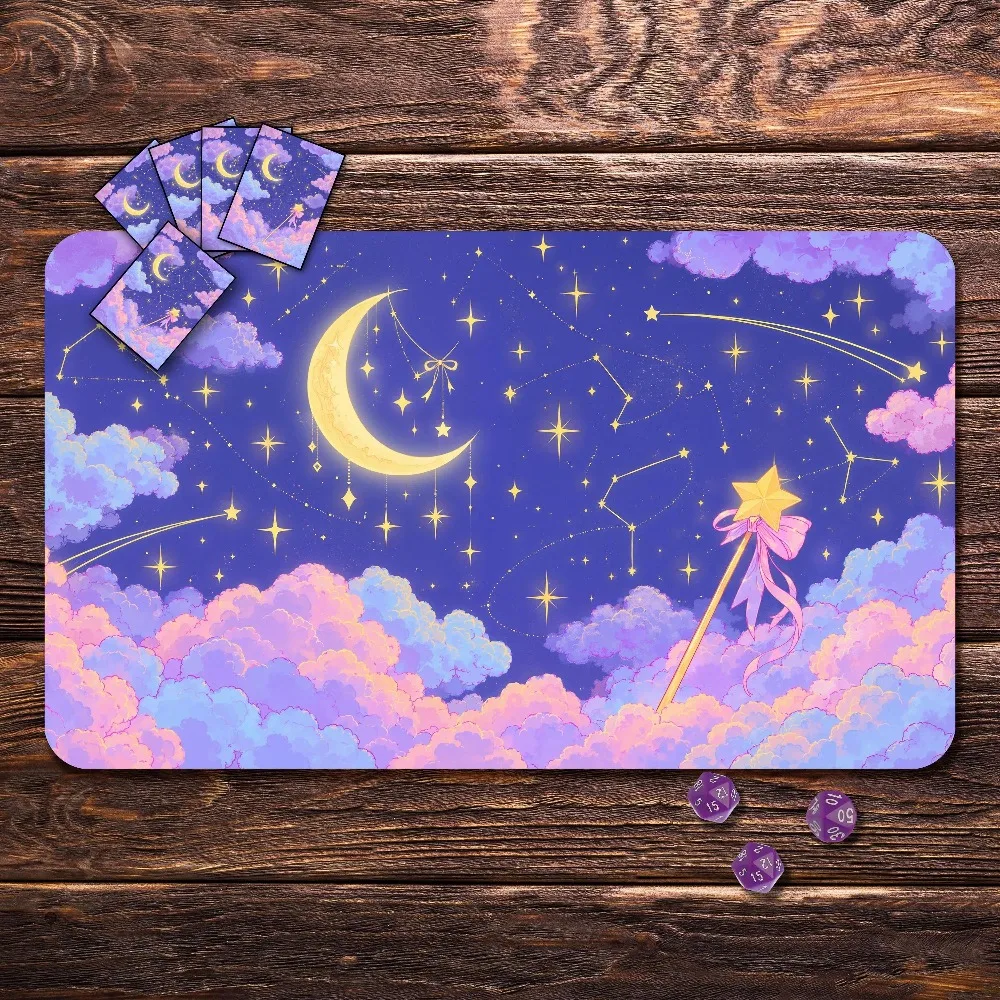Lorcana Playmat - Moon Star Fantasy TCG Playmat 24