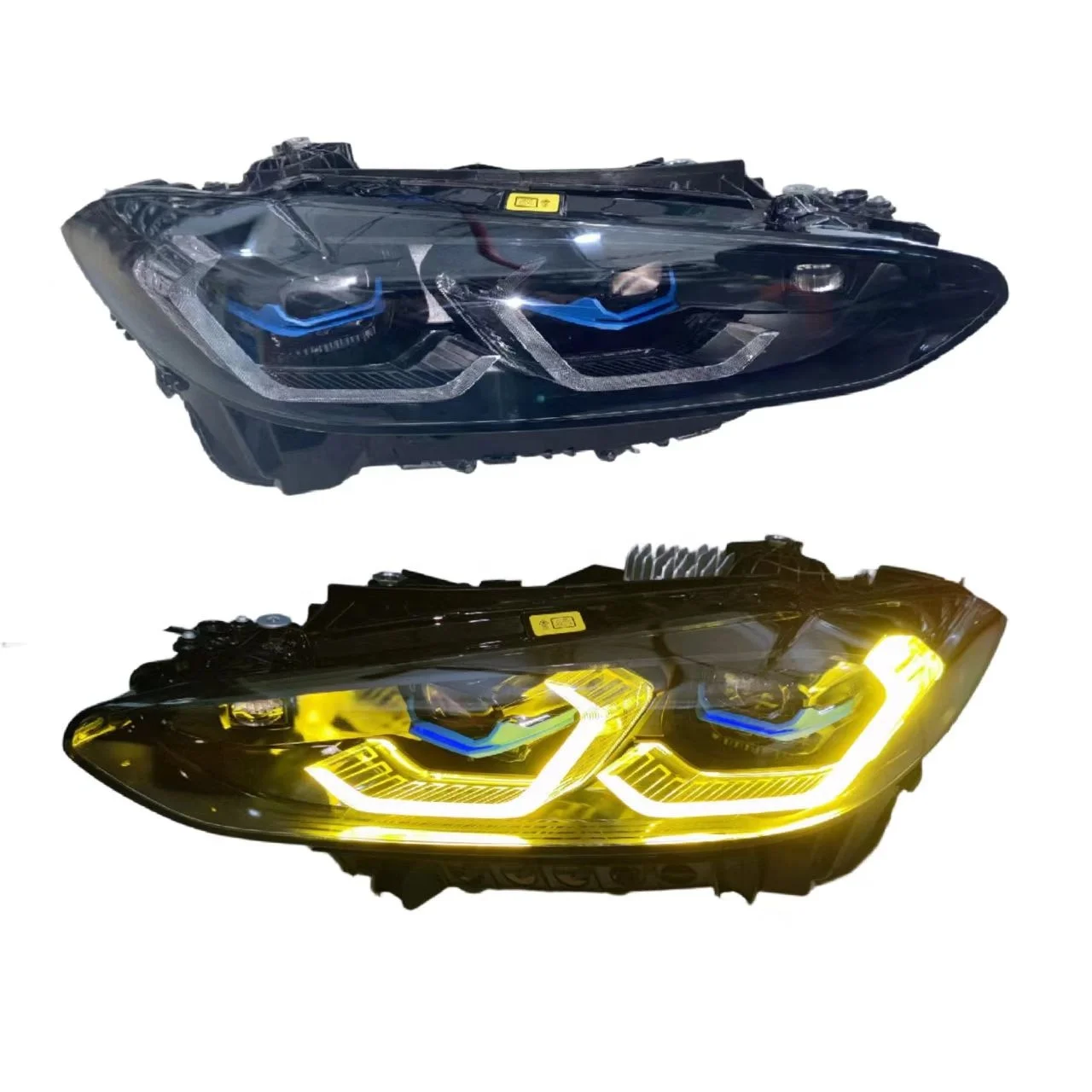 

Suitable for 2020-2023 BMW 4 Series G22 G23 G26 G80 G82 420i 425i 430i M3 M4 Automotive Lighting System Laser Headlights Black