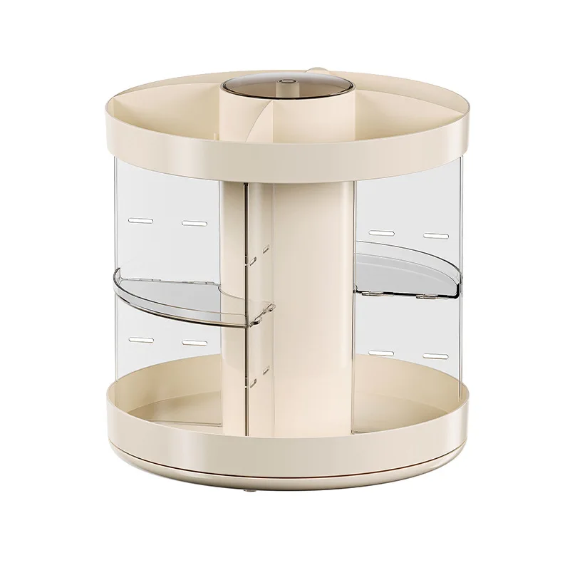 

Cosmetic storage box, desktop rotating shelf, dressing table with a high-end feel