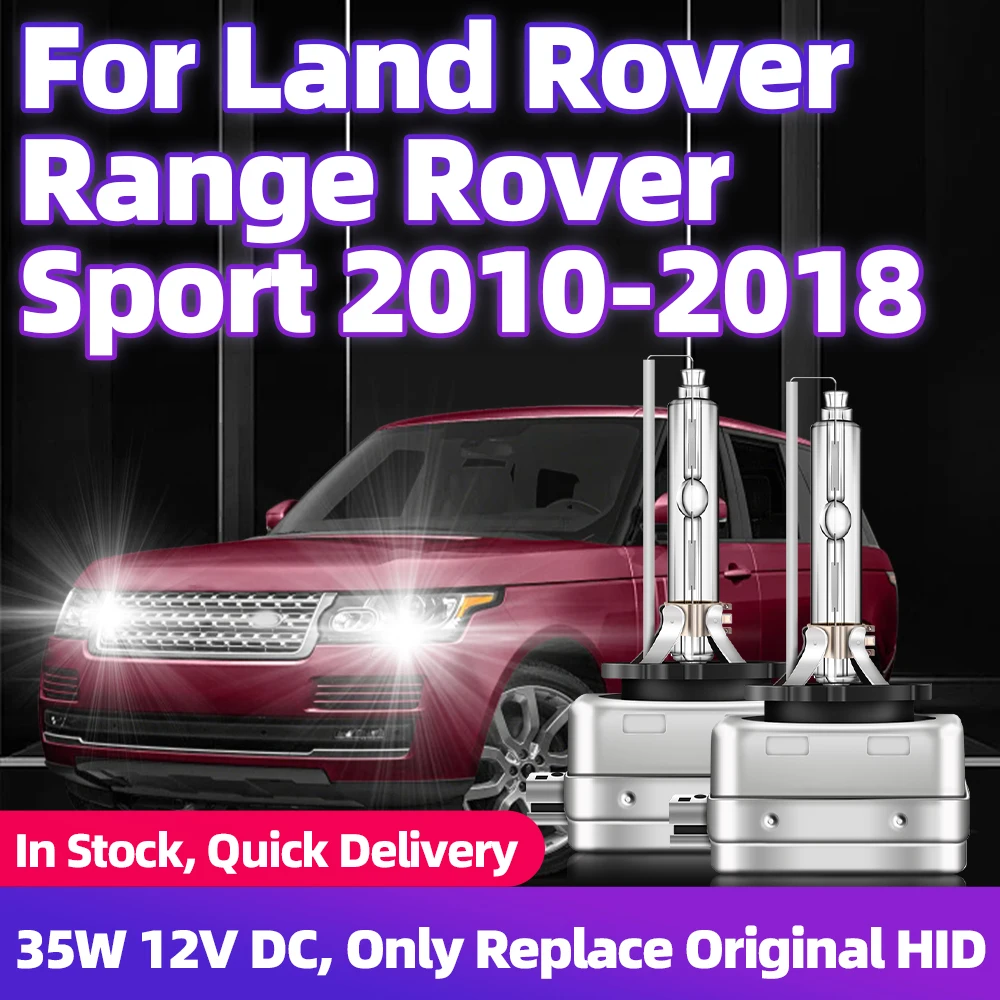 For Land Rover Range Rover Sport 2010 2011 2012 2013 2014 2015 2016 2017 2018 Xenon HID Car Xenon Headlights 12V 35W 6000K 8000K