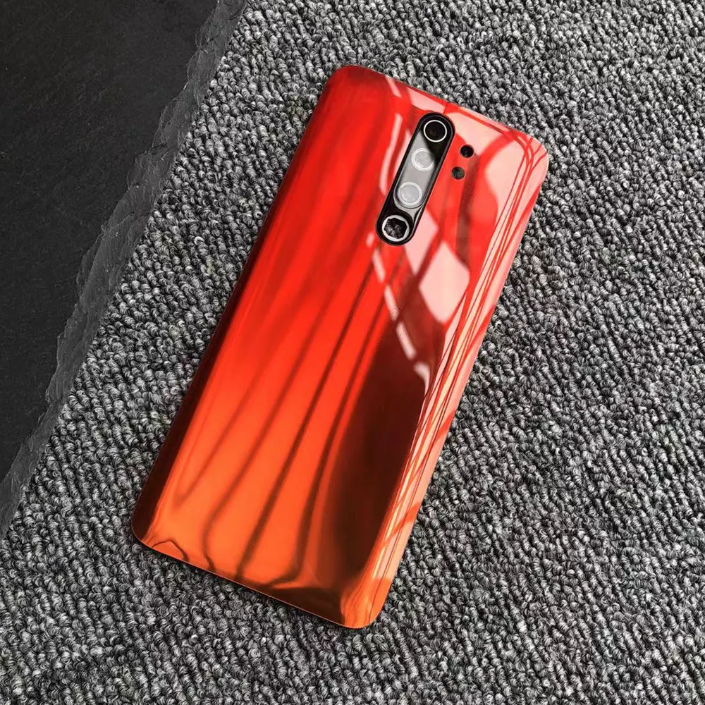 Glass Back Cover For Xiaomi Redmi Note 8 Pro Battery Door Rear