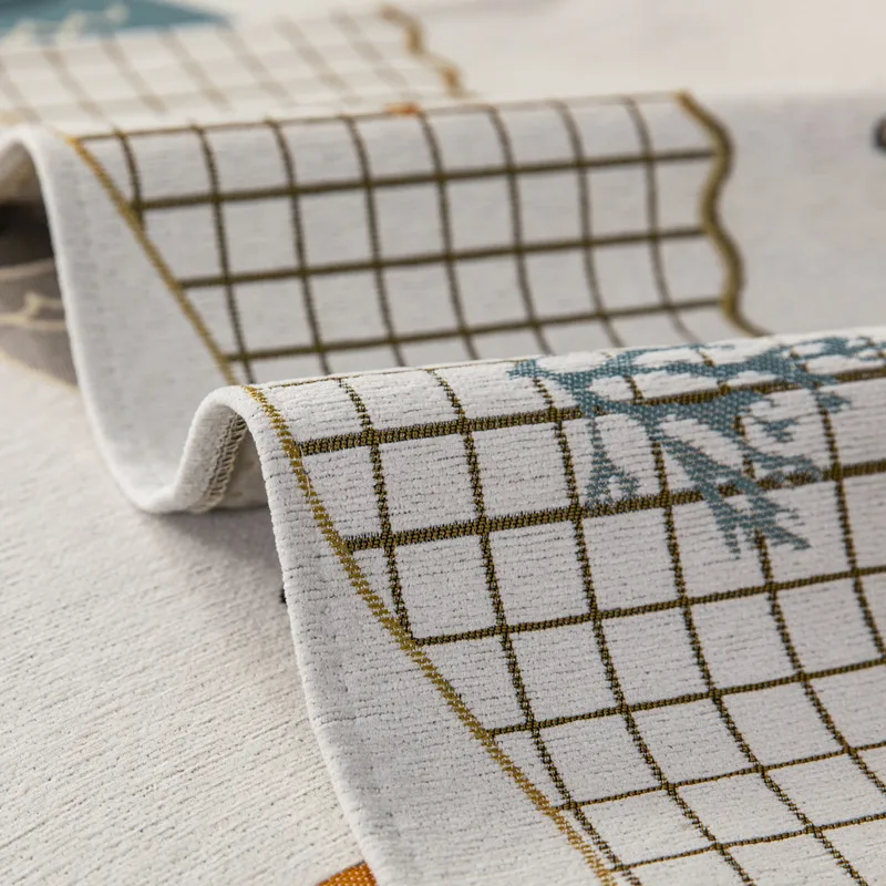 الشنيل غطاء أريكة الشمال نمط العالمي أريكة منشفة المضادة للانزلاق مزيج الأريكة وسادة أغطية لحماية غرفة المعيشة