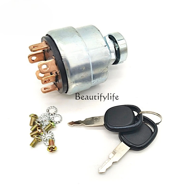 

Excavator 907 908 60/65/85/150 Start ignition switch key Electric door lock Excavator accessories