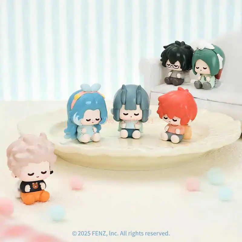 جديد فاي رن زاي صغير على مهل الحياة الشكل حقيبة أعمى سلسلة 2 العصرية أنيمي تحصيل تمثال سطح المكتب حلية هدية عيد #5