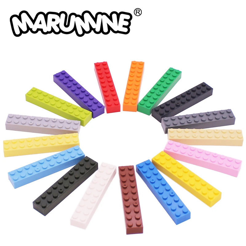 

MARUMINE 2x10 MOC Bricks Parts 10PCS Classic Base Building Blocks Assembles Particles Compatible with 3006 City Hose Accessory