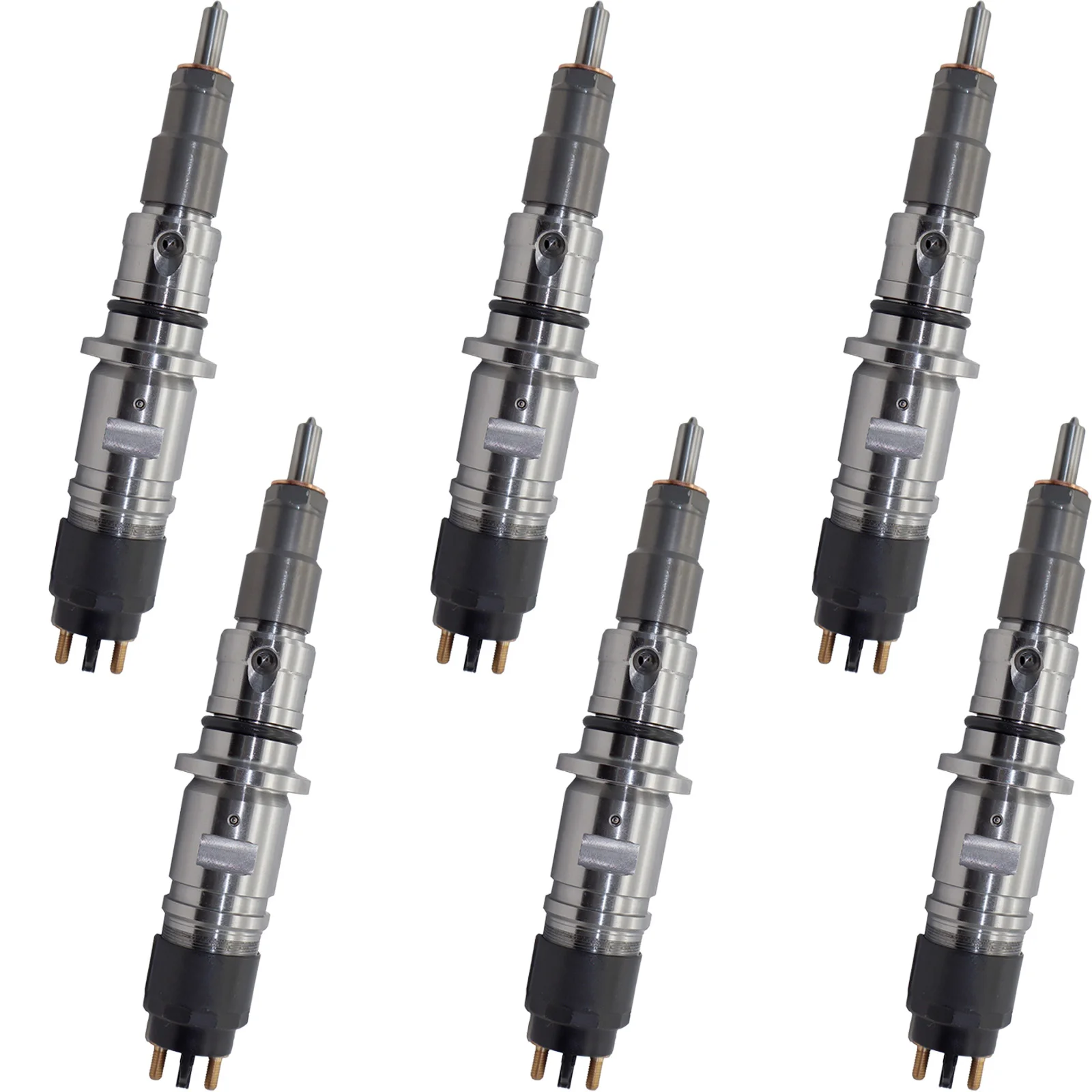 

6PCS Fuel Injector 0445120071 Fits for Dodge Ram 3500 4500 5500 6.7L ETJ R6 355 H/P-2006-2010