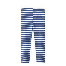 Jumping Meters 2-7T Leggings coloridos para niñas, pantalones de bebé a rayas, pantalones ajustados para niños pequeños, ropa