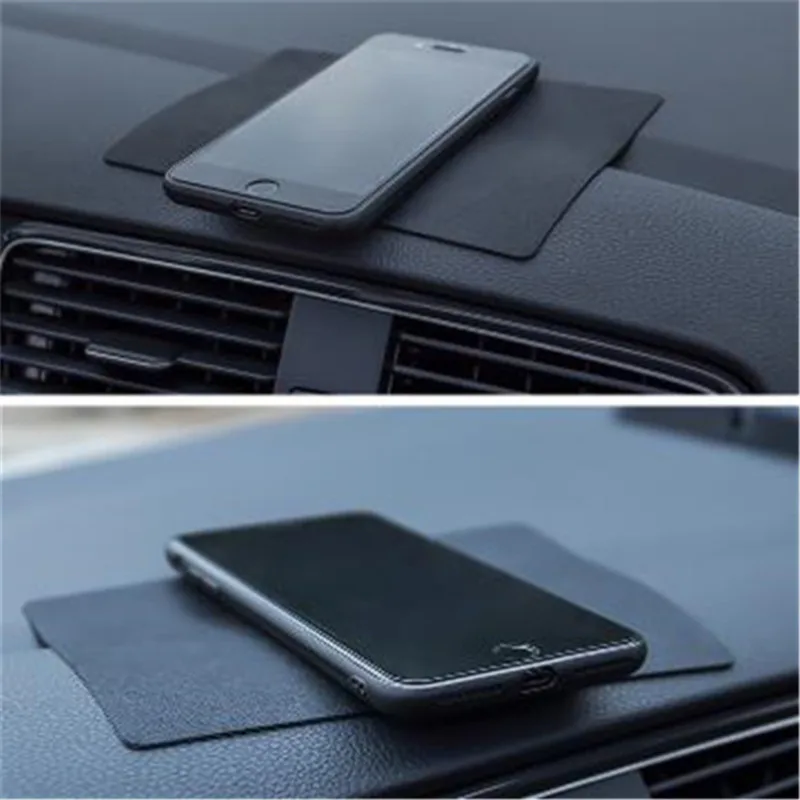 Big Car Dashboard Sticky Anti-Slip PVC Mat Silicone Anti-Slip Storage Mat Pads Non-Slip Sticky Pad For Phone Key Holder