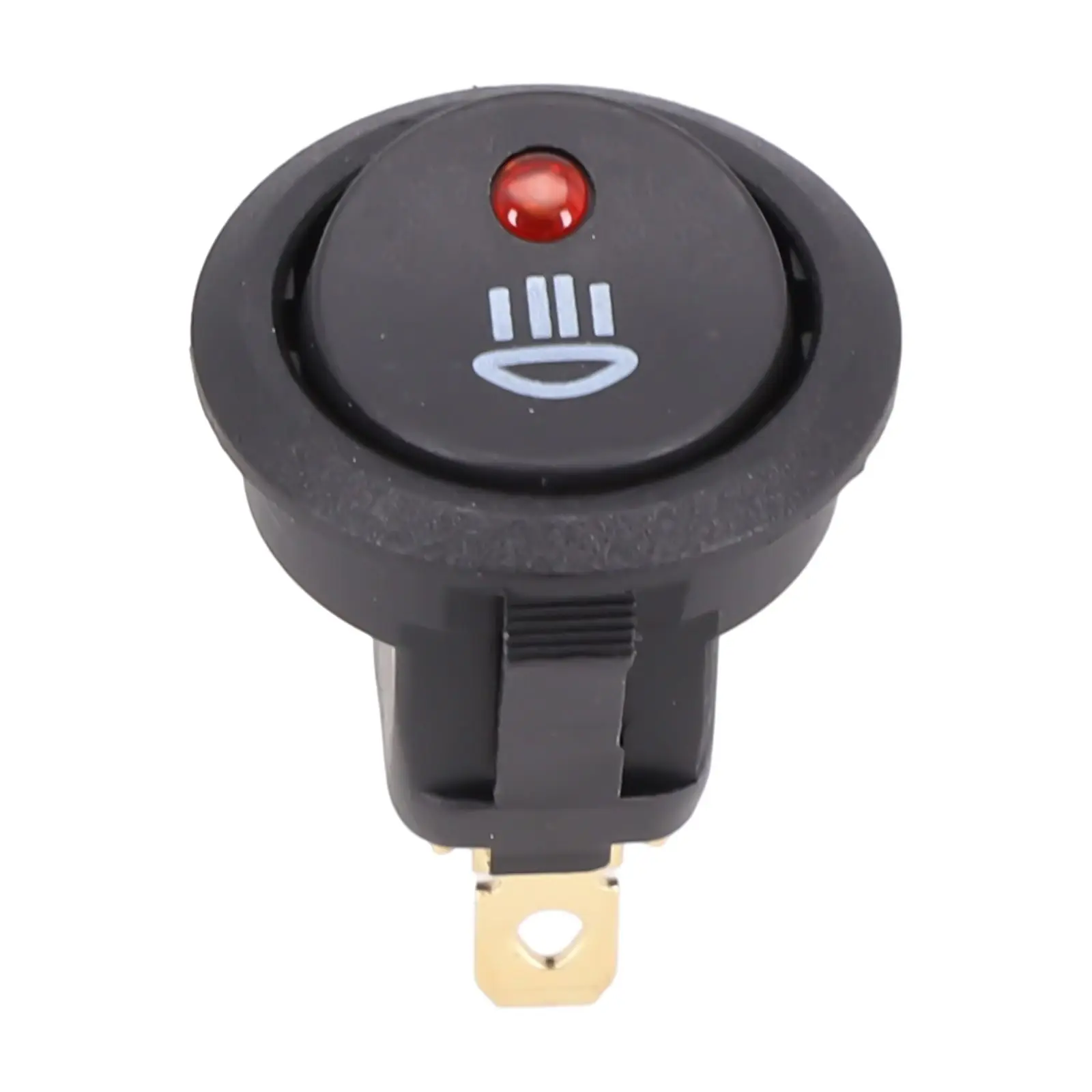 On Off Rocker Switch Set 5 Pieces 12V 20A Rated for Fog Light Systems Designed for Use in Cars Vans and Light Duty Trucks