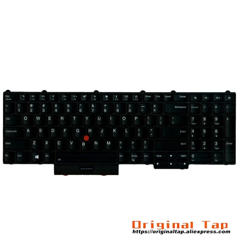 US English Backlit Keyboard for Lenovo Thinkpad P51 P71 01HW282 01HW200