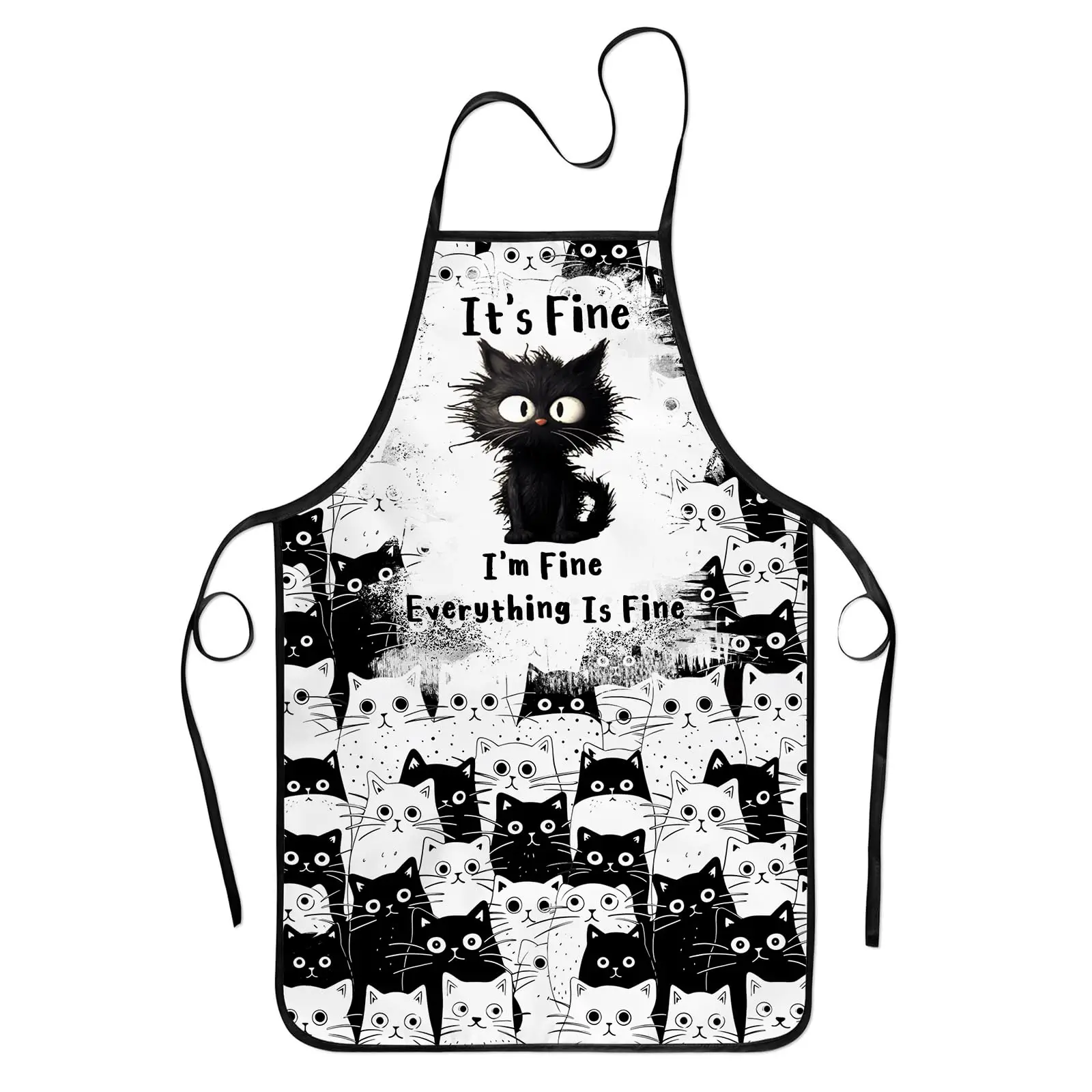 

Funny Aprons for Women Cooking Aprons for Women Funny Cat Gifts for Cat Lovers Womens Kitchen Cooking Grilling Baking Apron