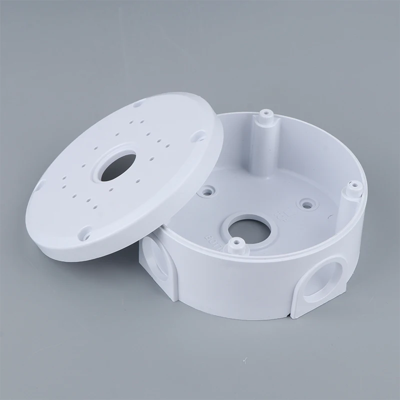 Plastic Waterproof Junction Box For Camera White Brackets Accessories For Cameras Surveillance Dome Brackets