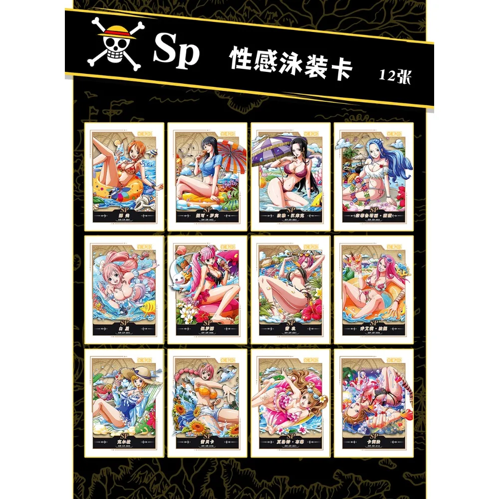 Japanese Anime One Piece Collection Cards Main Character Handsome Airs of The States Golden Dragon Silver Tiger Card Child Gift