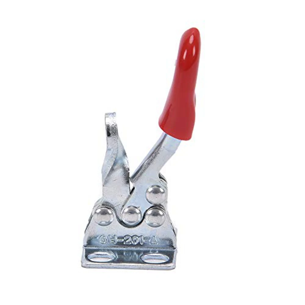 10 Pcs Red Toggle Clamp GH-201A 27Kg Quick Release Tool Horizontal Clamps Hand New Heavy Duty Tooling Accessory