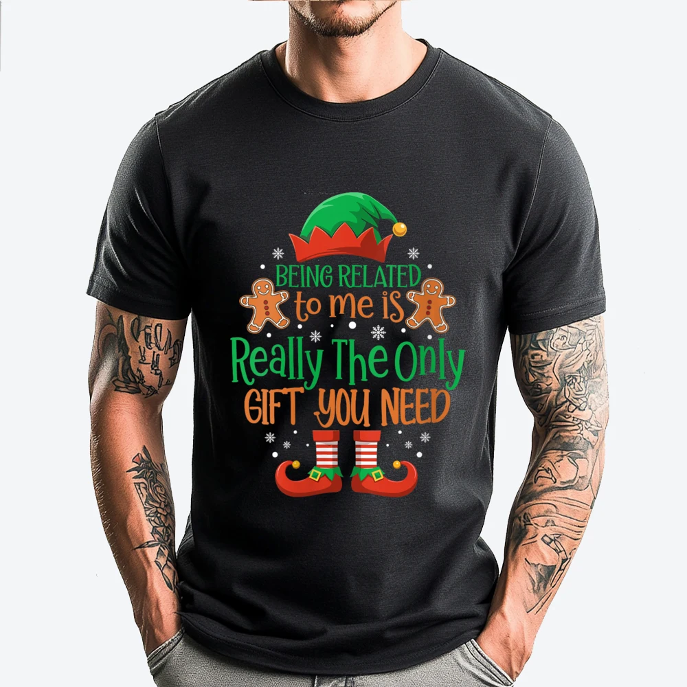 

Womens Being Related To Me Is Really The Only You Need Funny T Shirts Men T Shirt Men Gothic Style Casual