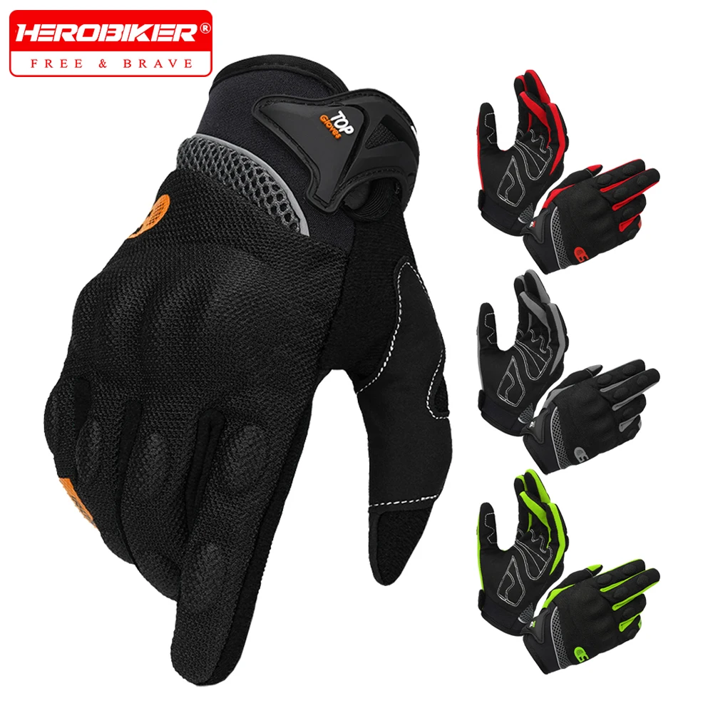

Motorcycle Gloves Anti Fall Touch Screen Motorcycle Riding Gloves Anti Slip Anti-collision Wear-resistant Sports Gloves M-2XL