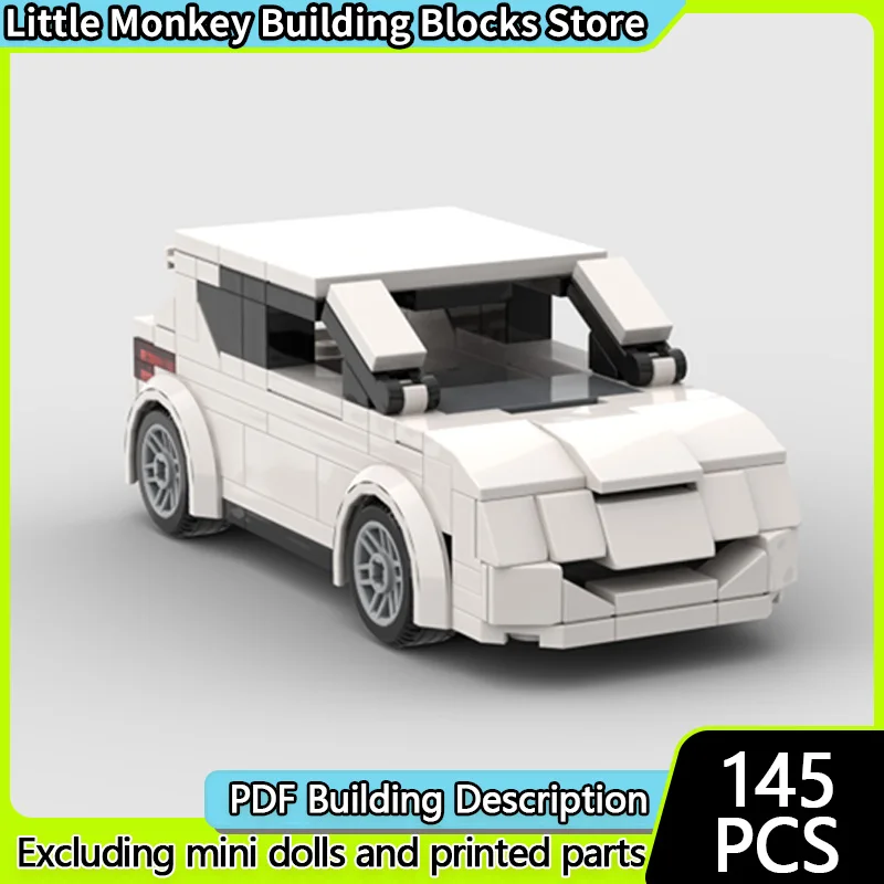 

Speed Racing Car Model MOC Building Bricks 206 Stock Off-Road Vehicle Modular Technology Children Holiday Gift Assemble Toy Suit