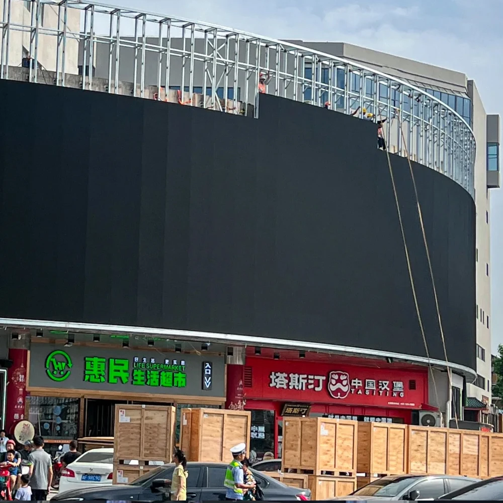 P2.5 Outdoor Curved Flexible LED Display Wall: IP65 Waterproof All-Weather Digital Screen for Exhibition Poster Signage - view 2