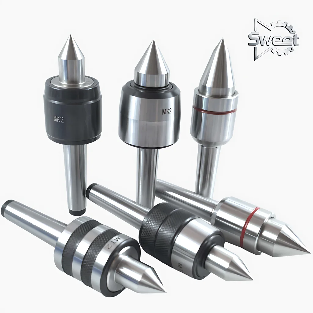 【MT2 Internal Rotation Center Mohs Taper 】 Special turning tool for woodworking lathes /CNC lathes, lathe replacement center