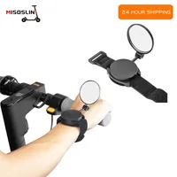 Electric Scooter 360° Rotatable Wrist Rear Mirror For Xiaomi M365 Pro MI 3 for Ninebot Foldable Safety Rearview Mirrors Parts