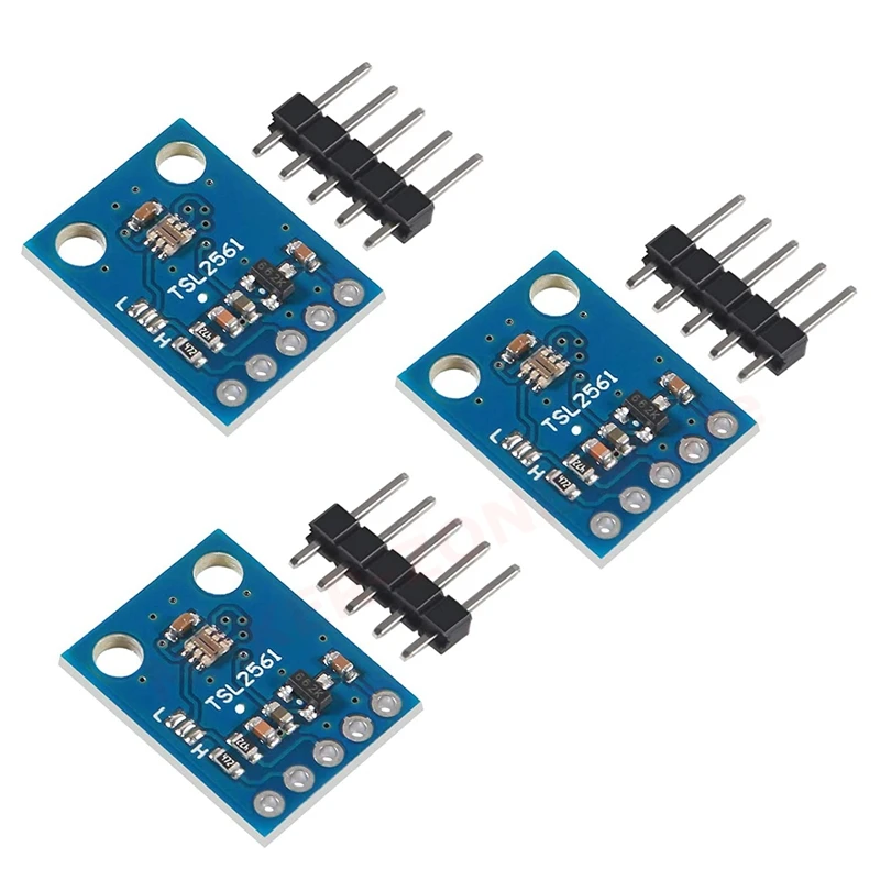 3PCS TSL2561 Luminosity Sensor Infrared Light Brightness Luminance Sensor Module