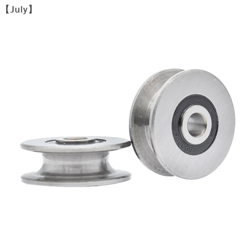 1 szt. 8*40*14mm U rowkowane wklęsłe łożysko koła koło/żura/koło pasowe/koło prowadzące do lin stalowych o średnicy 8mm/szyna prowadząca