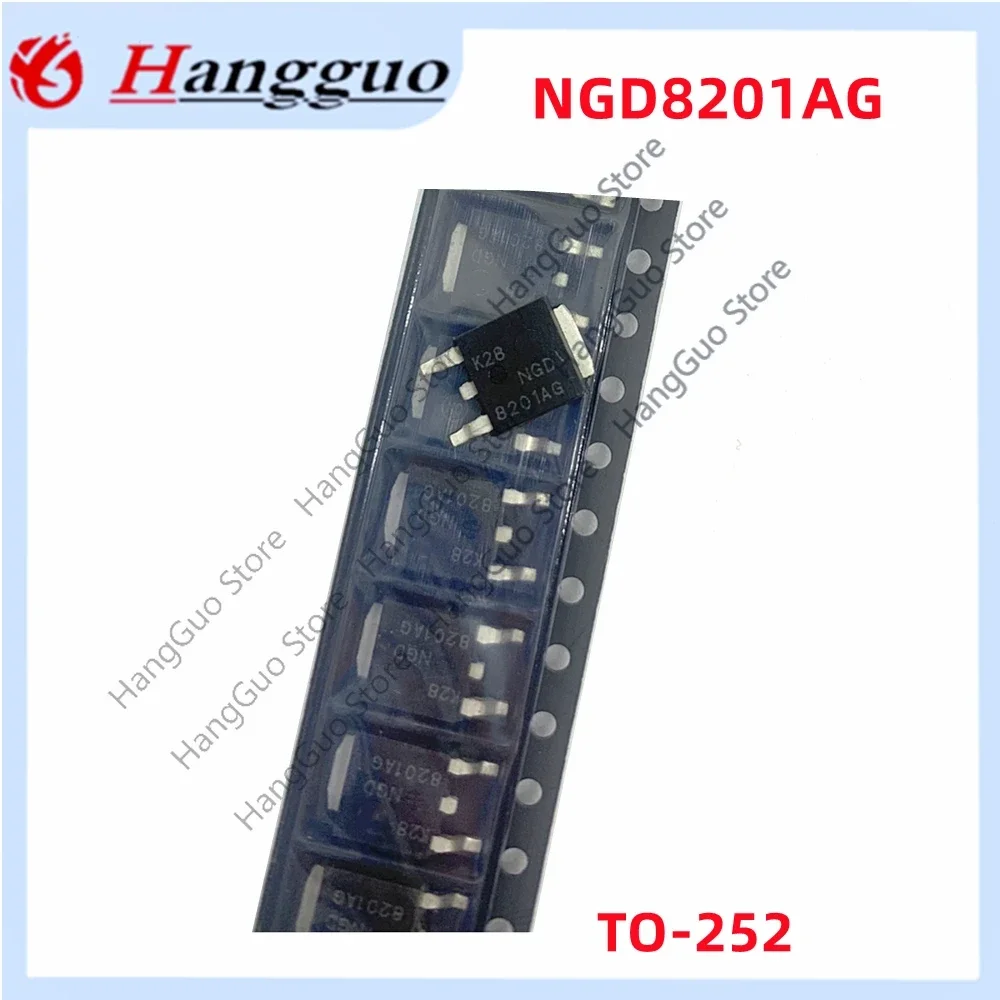 10PCS/Lot Original NGD8201AG NGD8201 TO-252 For BMW Modern Rena Joy motor ignition coil drive triode chip