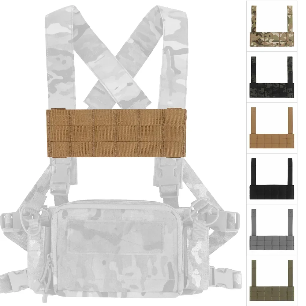 Chest Rig MOLLE Expansion Plate End User Device Bridge EUD Harnesses Extension Accessories Tactical HS Outdoor Hunting Airsoft