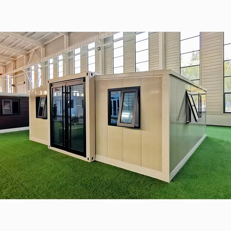 40 Feet Expandable Storage Fully Furnished Container Homes For Living With Roof Balcony