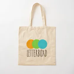 Sacola de lona para mulheres, Letterboxd Eco Bag, sacola dobrável