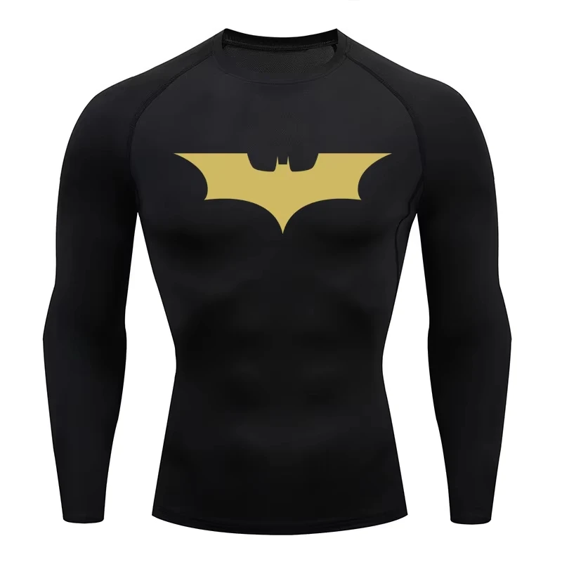 Men's Compression Athletic Top – Long Sleeve, Ideal for Football, Running, and More, Professional Sportswear WY0631