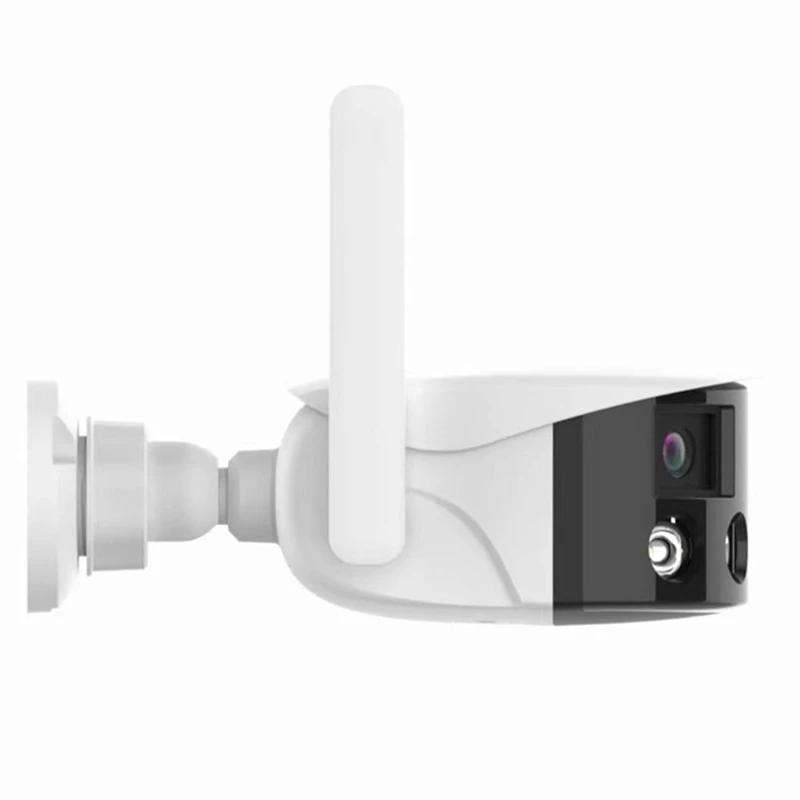 

FULL-8MP PTZ IP-камера Wifi цветное ночное видение 180 ° Широкий Ангел наружные Wifi-камеры видеонаблюдения 4MP CCTV