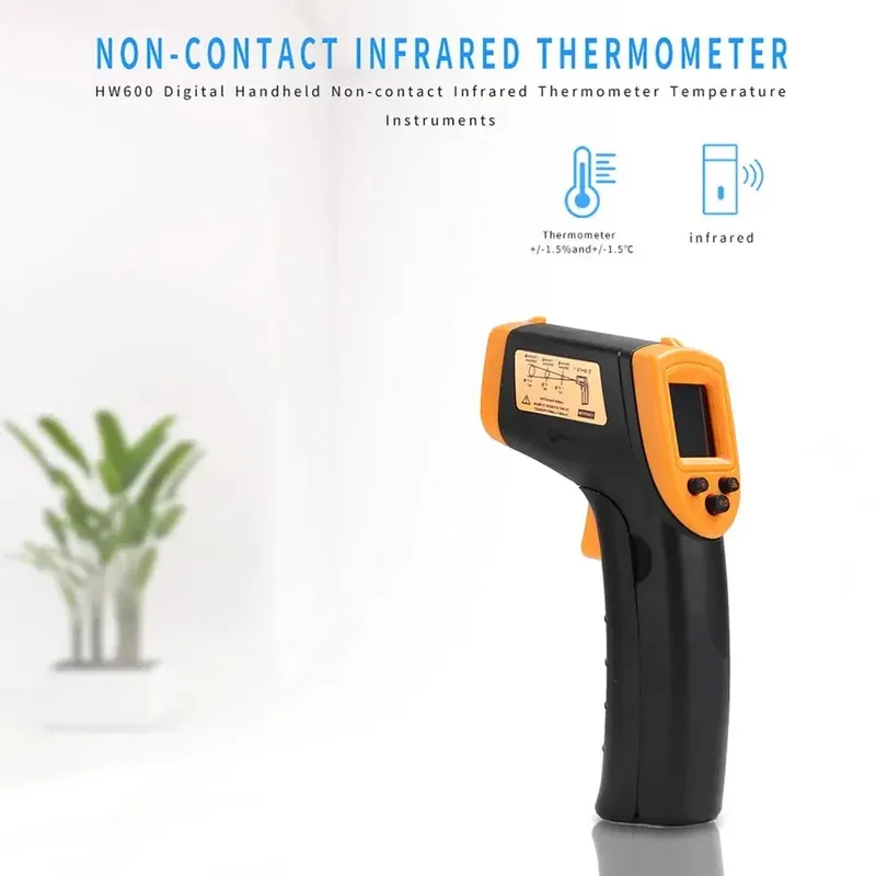 Picture 7: -50~380°C Industrial Infrared Pyrometer Non Contact GM320 Infrared Thermometer Laser Temperature Meter Gun IR Laser Temp C/F