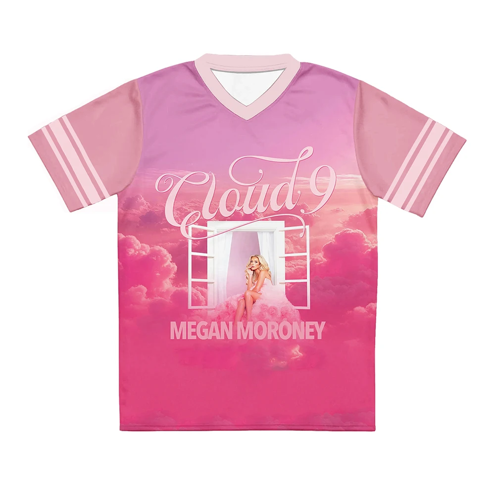 The Cloud 9 Tour 2026 Jersey Megan Moroney Graphic Print Tshirts Summer Short Sleeve Male Tees Unisex Streetwear Merch T-shirt