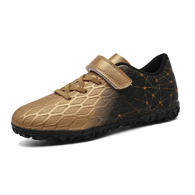 New Men Soccer Shoes Girls Cleats Outdoor Match Training Sport Football Boots Long Spikes Comfortable Breathable Boys Non Slip