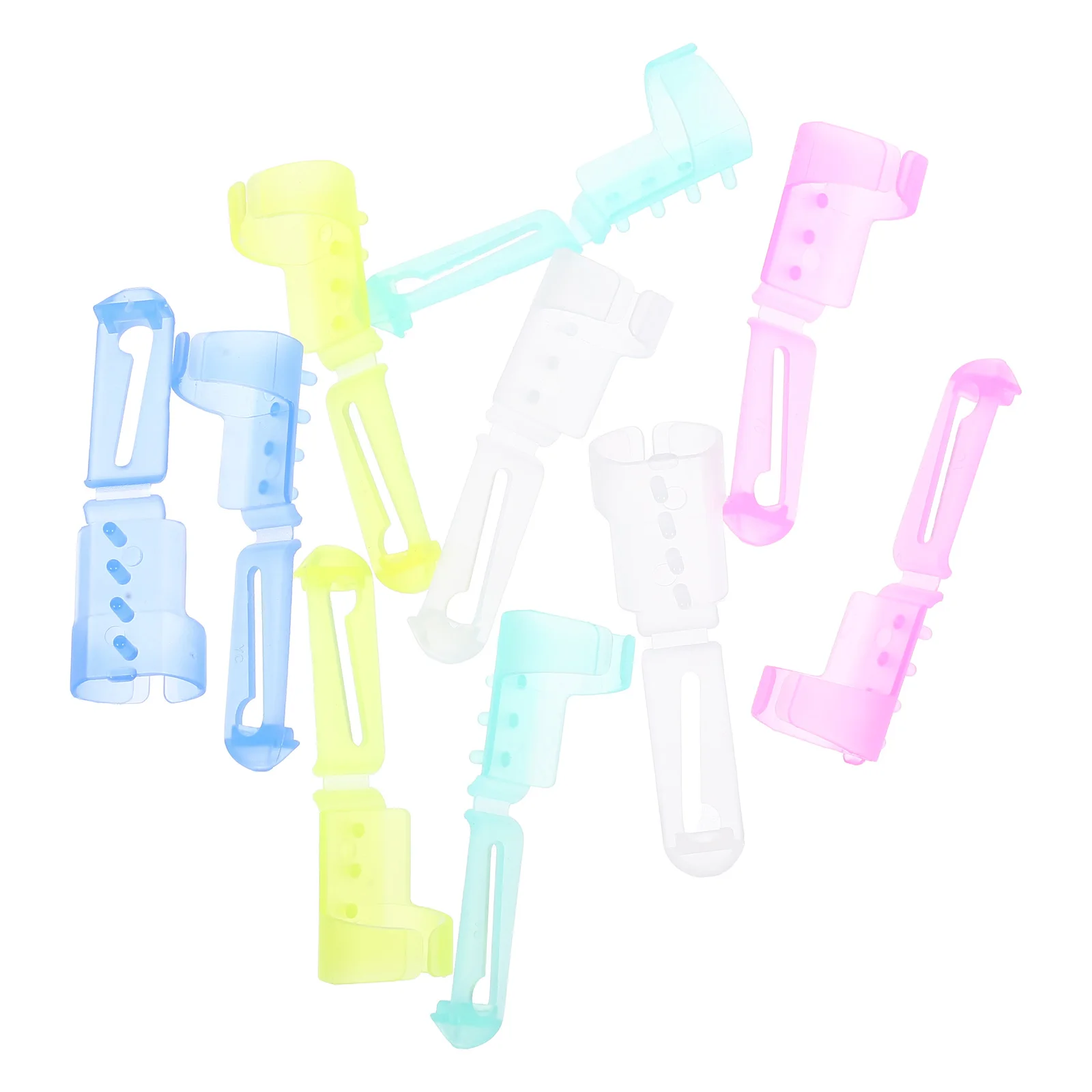 10 قطعة خواتم الاصبع الحياكة الزخرفية الكروشيه الحلقات الغزل دليل خواتم الإبداعية على شكل أدوات الحياكة حلقة الكروشيه