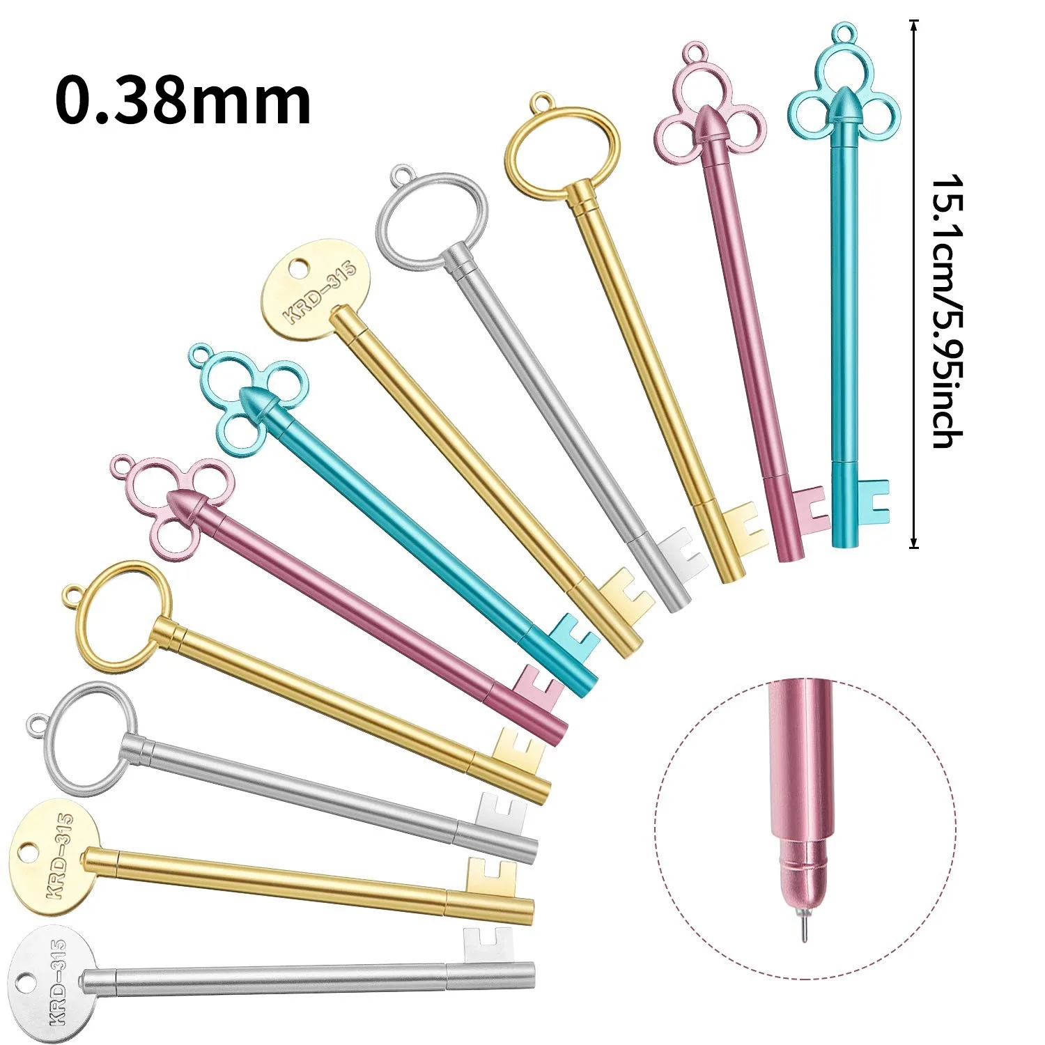 canetas-em-forma-de-chave-at16-36pcs-canetas-de-gel-vintage-canetas-esferograficas-pretas-com-ponta-fina-para-escritorio-e-material-escolar