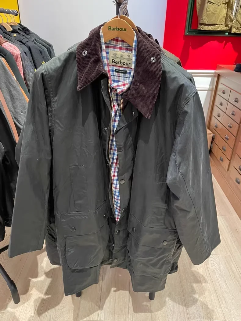 Barbour border British version loose version, suitable for layering