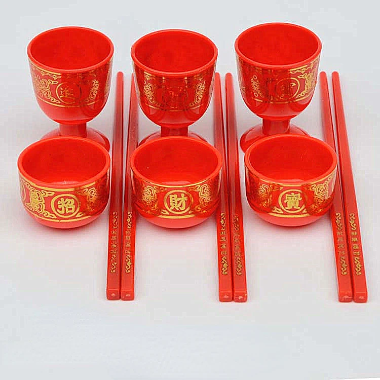 Plastic Bowl Supplies Chopsticks