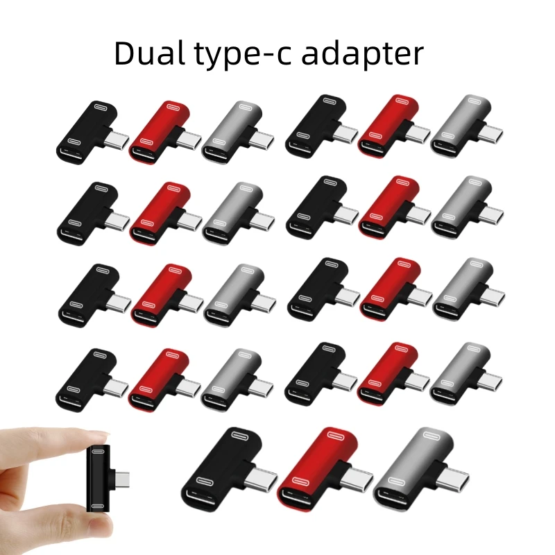 5/3/1 Pcs Dual Function TYPE-C Adapter Headphone Jack Converter Aux Adapter Headphone Converter Cable