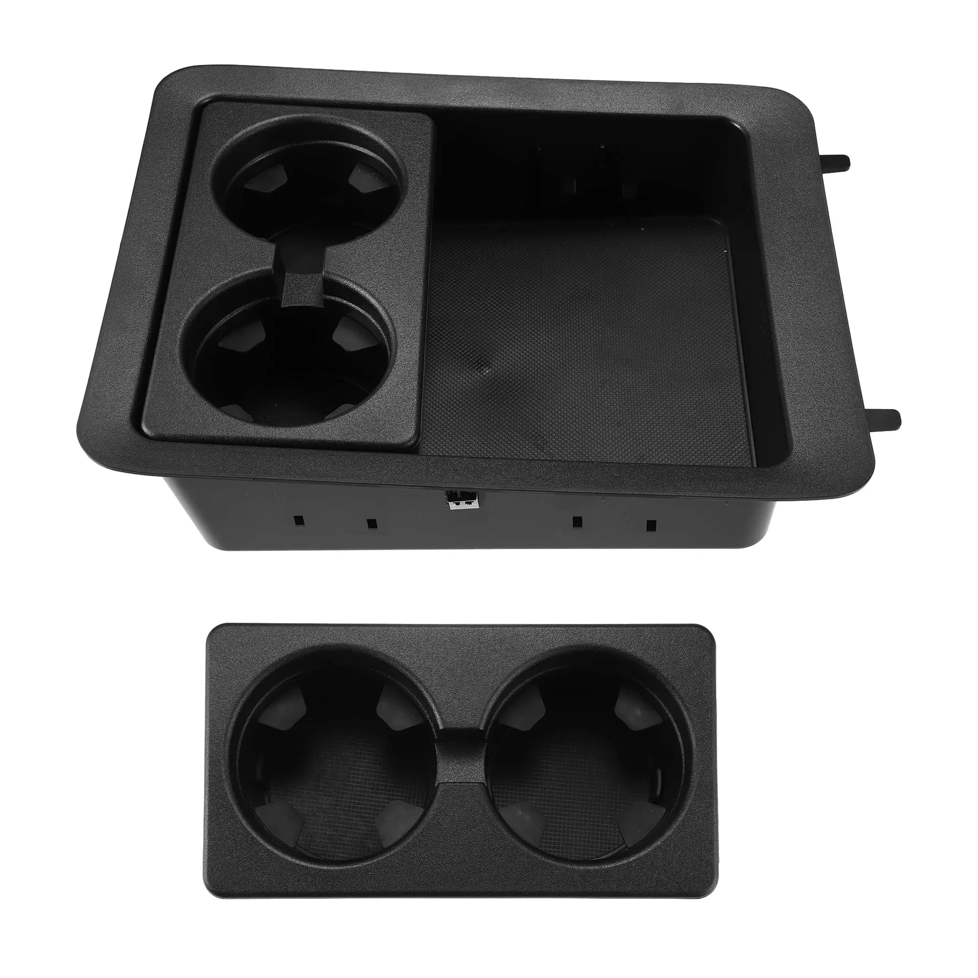 

Center Console Cup Holder Insert And Storage Tray For Chevrolet Silverado 1500 2007–2013, GMC Yukon 2007–2014
