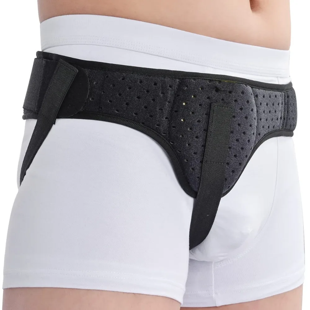 Removable Hernia Belt With 1 Compression Pad Relief Recovery Hernia Support Brace Beneficial to Pain Inguinal Support Strap