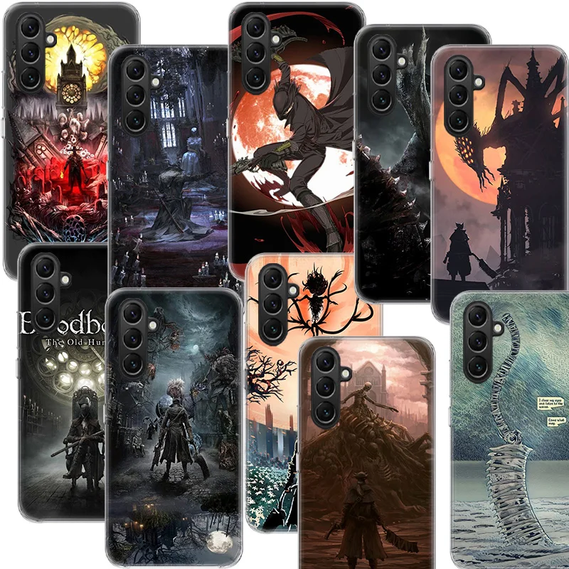 Bloodborne Game Phone Case Samsung A05S A15 A25 A35 A55 A04S A14 A24 A34 A54 Galaxy Note 20 Ultra 10 Lite 9 8 A6 A7 A8 A9 Plus C