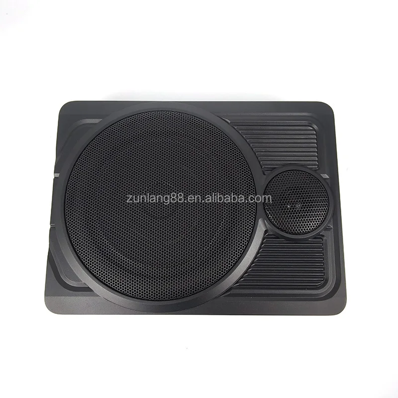 Subwoofers activos ultrafinos para coche de 8 pulgadas \ 10 \ Audio Subwoofer delgado para coche bajo asiento Woofer sonido Underseat Subwoofer Auto Car