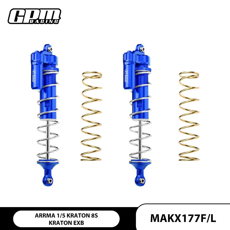 

Передний амортизатор GVM L-типа с отрицательным цилиндром ARA330609 для ARRMA 1/5 Katun 8S EXB MAKX177F/L