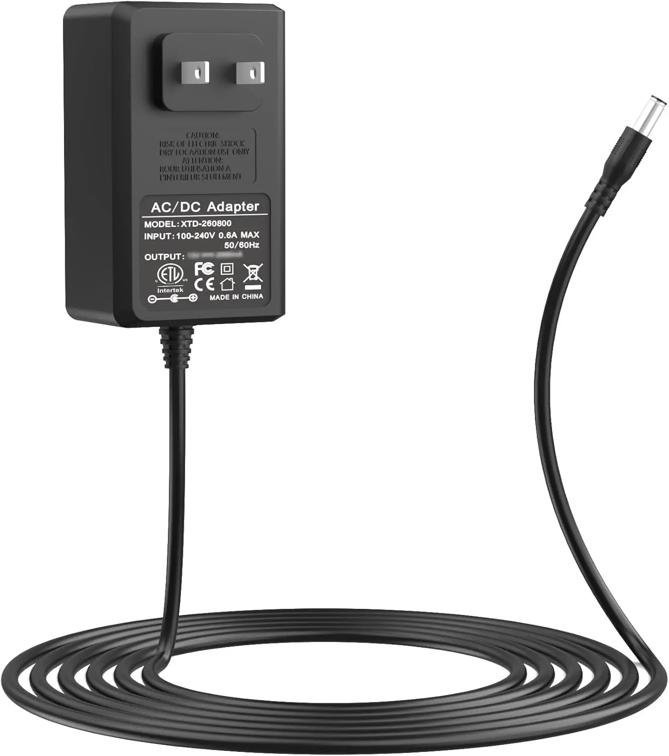 

12V Charger for LYSMOSKI 999/900 & INNZA IPL Hair Removal Device, 900 Flashes, JD-TM022 Replacement