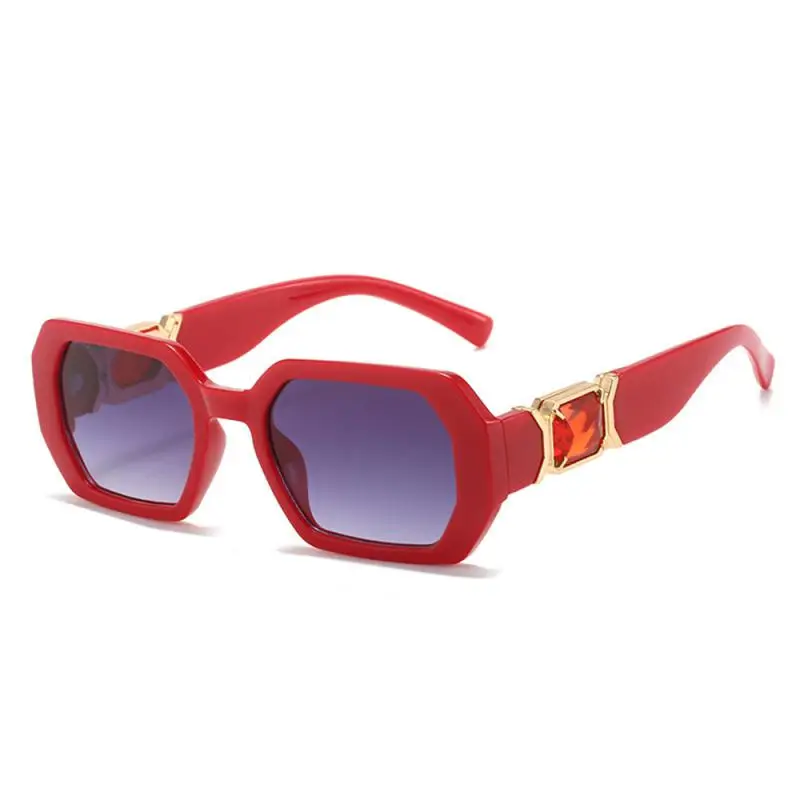 Polygonal Frame Sunglasses Brand Designer Shades Oculos De Sol Polarized Sun Glasses Unique For Women Men Oversized Eyeglasses