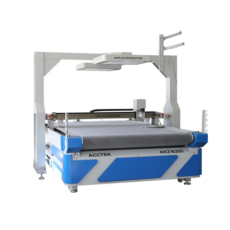 1600*2500mm Vibrating Knife Cutting Machine Sofa Leather Cloth Cutting Fast And Accurate Cutting Tool